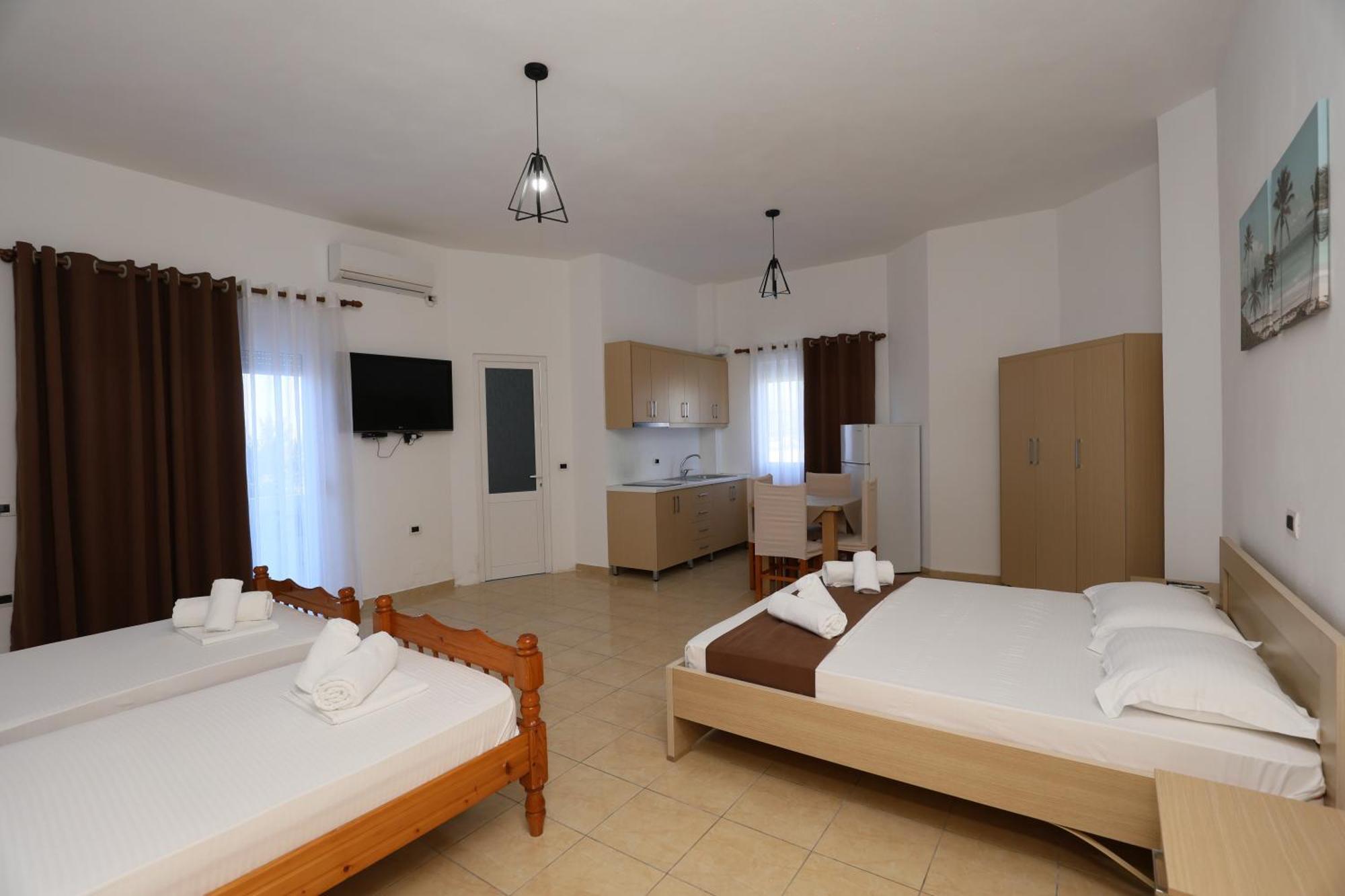 Michelle Apartments Ksamil Exterior foto