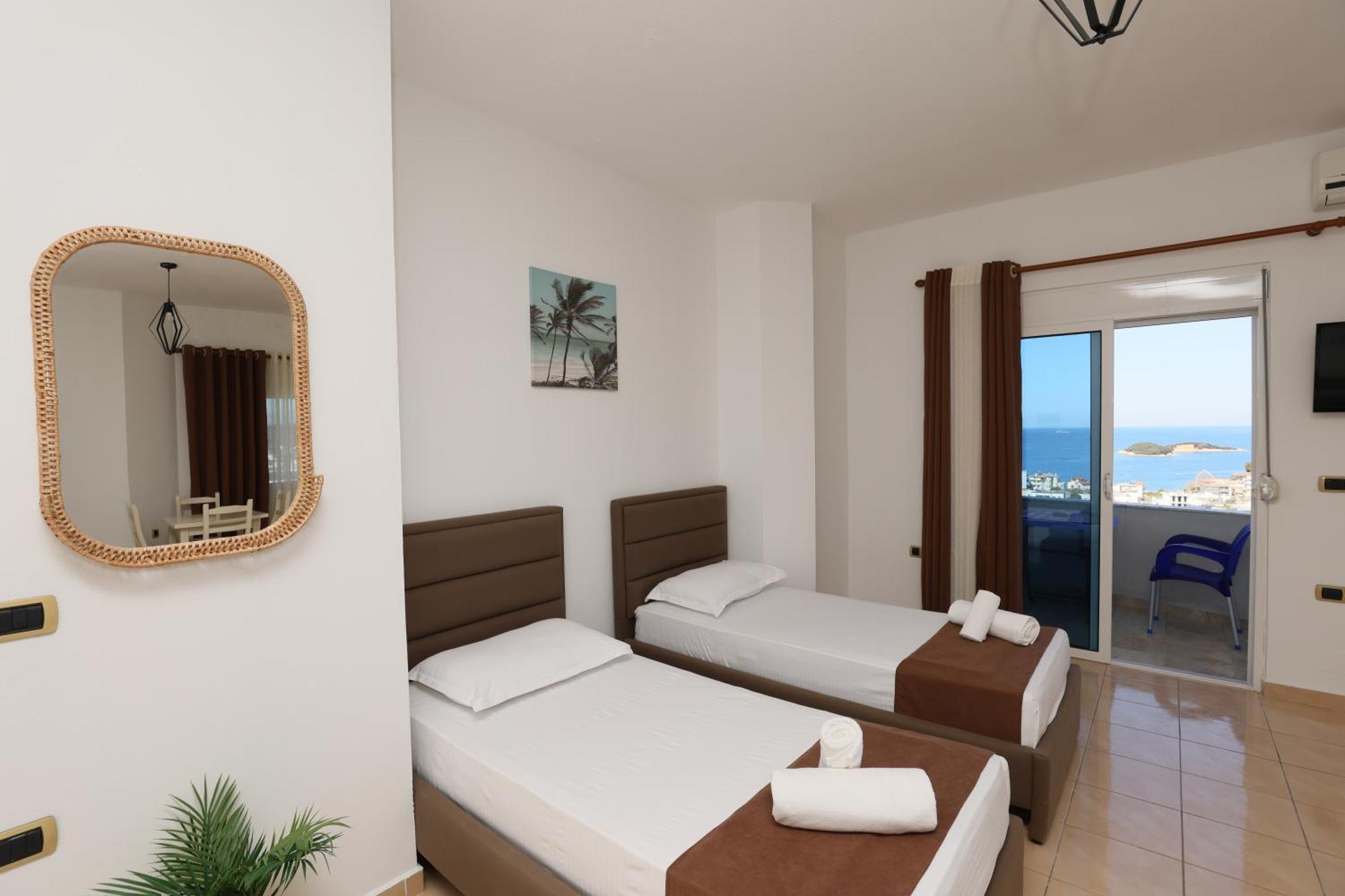 Michelle Apartments Ksamil Exterior foto